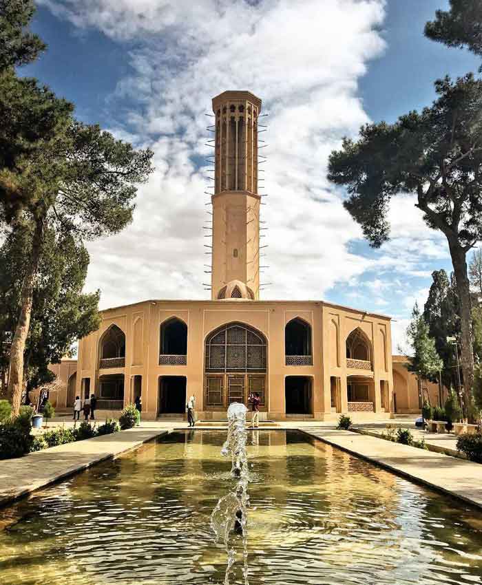Yazd City - Yazd Tourism - Dolat abad garden - Teshtar.com
