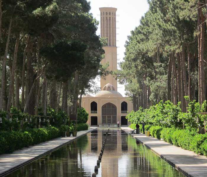 Persian Garden of Dowlatabad in Yazd