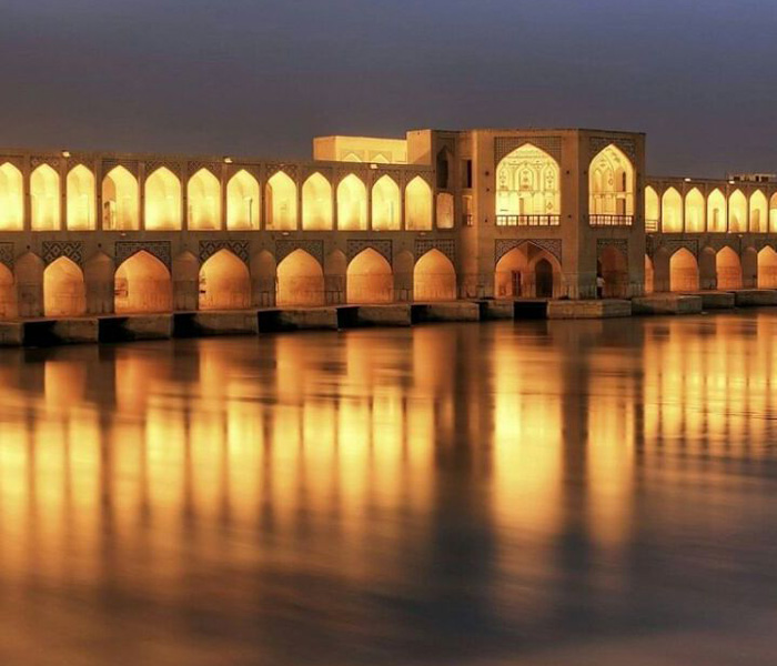 Isfahan Tourism - Isfahan City - Si o se Bridge