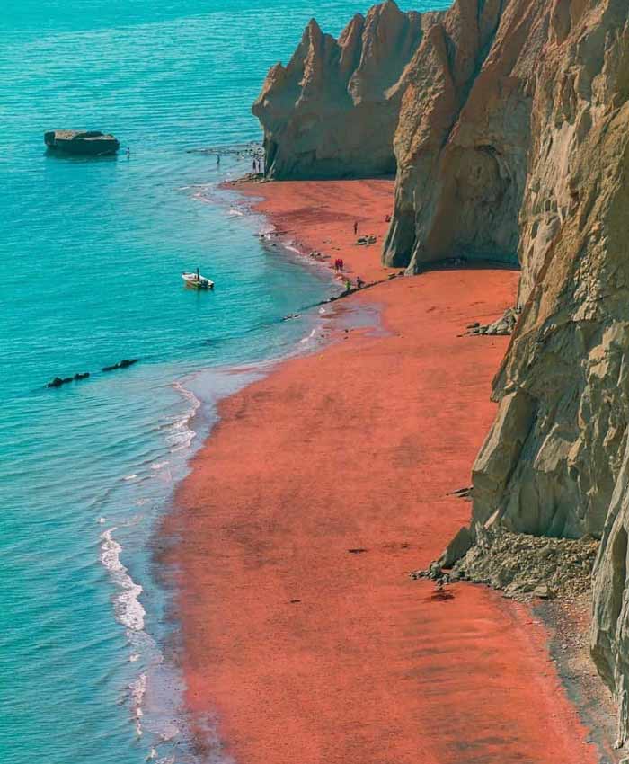 rainbow island, iran